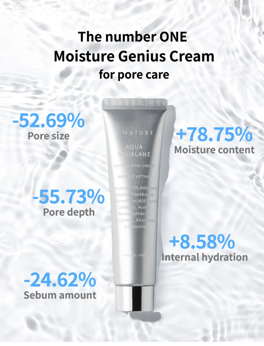 S.NATURE Aqua Squalane Moisturizing Cream
