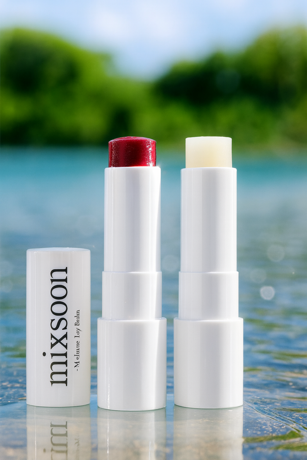MIXSOON – Vegan Melting Lip Balm 02. Dry Rose  4.1g